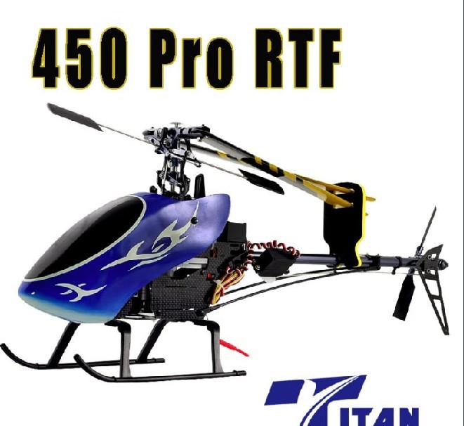 6CH RC Helicopter RTF&ARF trex 450 pro rc helicopter 2.4G 6ch RTF rc helicopter